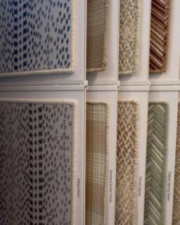 😍 Such pretty new things on our pretty new rack! 
.
#newsample #floordisplay #newthings #futureprojects #designinspo #funthings #brightcolors #broadloom #carpet #flooring #coeflow